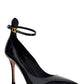 Tan-go Patent Leather Pump 100mm - Black
