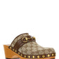 Women's GG Clog - Beige / Ebony