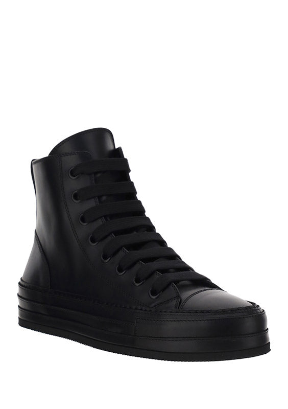 High Top Sneakers - Black