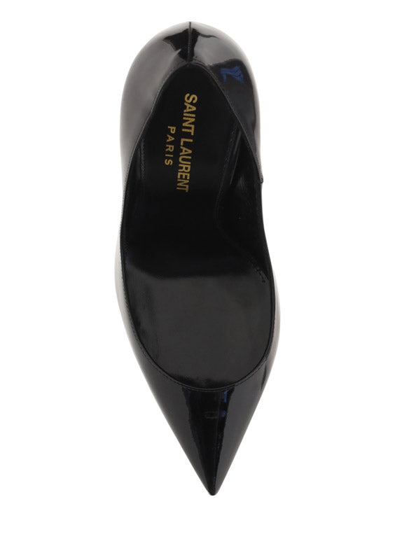 Zoe Pumps In Patent Leather - Black