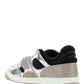 Men's Gucci Basket Sneakers - Silver