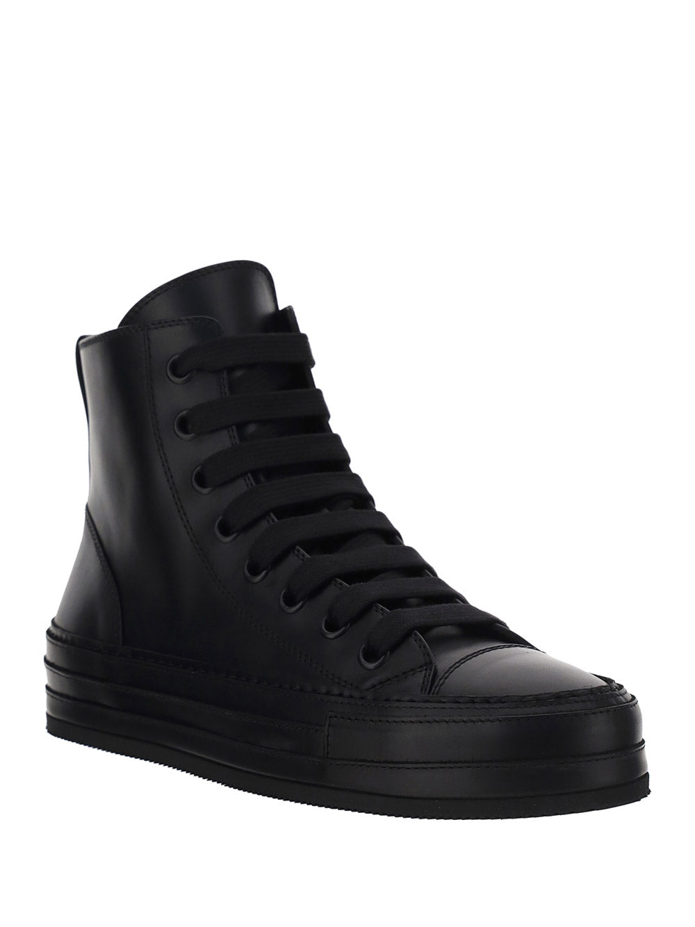 High Top Sneakers - Black