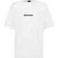 Swim T-Shirt in Technical Mesh - White