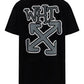 Carlos Logo Print T-Shirt - Black