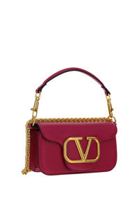 Locò Small Shoulder Bag in Calfskin - Blossom