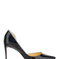 Iriza 85 Patent Pumps - Black
