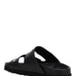 Logo Sandals - Black