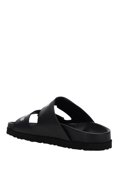 Logo Sandals - Black