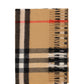 The Classic Check Cashmere Scarf - Archive Beige