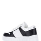 Leather Sneakers - White/Black