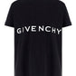 4G Embroidered Oversized T-Shirt - Black.