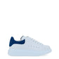 Oversized Sneakers - White / Blue.