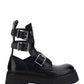 Rave Buckle Boot - Black / Silver