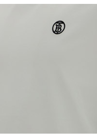 Monogram Motif Cotton T-shirt - White