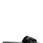 Tribute Flat Mules In Patent Leather - Black