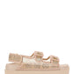 Women's GG Sandal with Crystals - Rose Beige