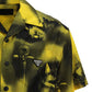 Short-sleeved Printed Re-Nylon Shirt - Yellow