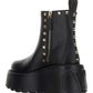 Uniqueform Calfskin Ankle Boot 85mm - Black