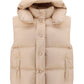 Nylon Down Vest - Peach Pink