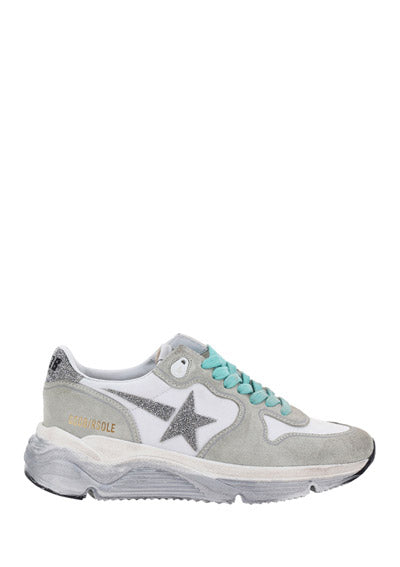 Running Sole Sneakers - Grey/White/Blue