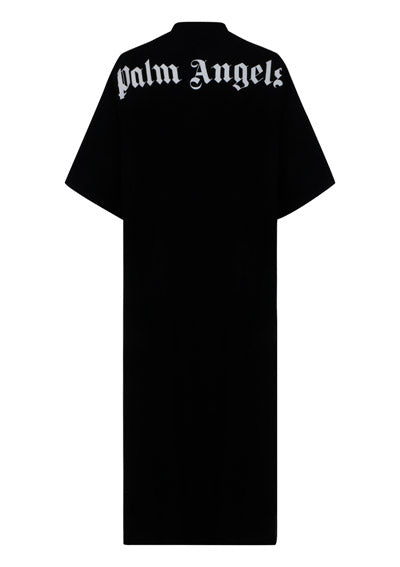 Logo T-Shirt Dress - Black