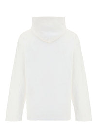 Balenciaga Logo Pixel Hoodie - White