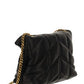 Puffer Toy Bag In Quilted Lambskin - Black