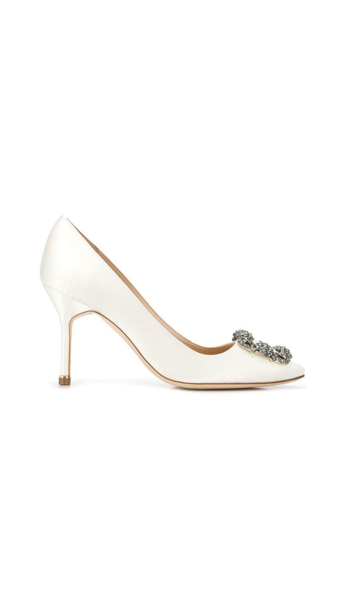 Hangisi 90 Pumps - White