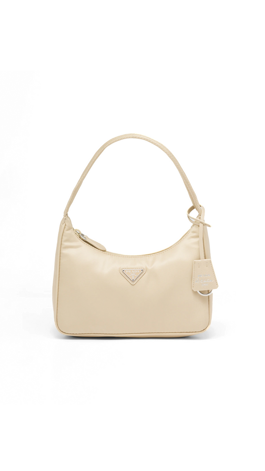 Re-Nylon Re-Edition 2000 Mini-bag - Desert Beige