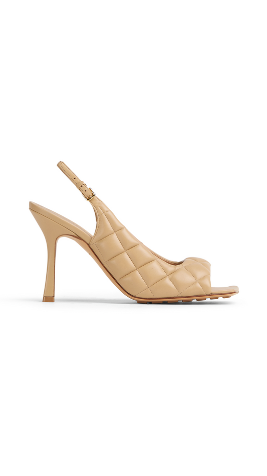 Padded Slingback Sandal - Cane Sugar