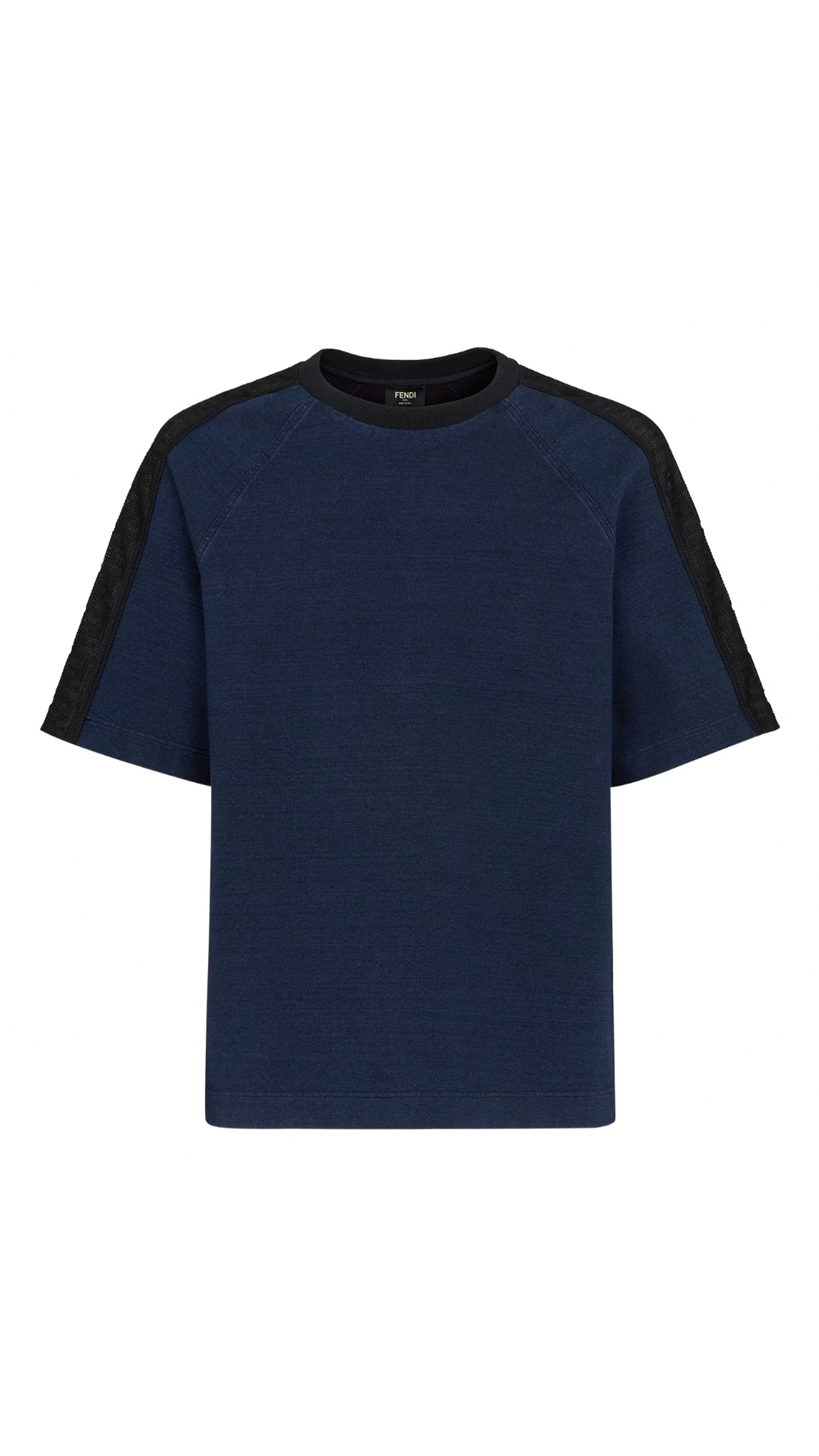 Jersey T-shirt - Blue/Black
