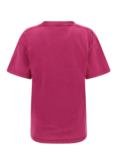 Logo Medium Fit T-Shirt - Pink