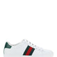 Ace Leather Sneaker - White