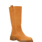 Edith Winter Boot In Vegetal Calfskin - Tan