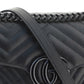 GG Marmont Small Shoulder Bag - Black