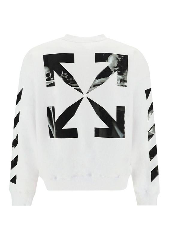 Caravaggio Arrows Sweatshirt -  White