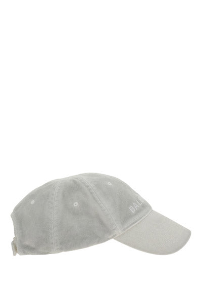 Logo Front Cap - White / Grey