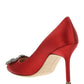 Hangisi Pumps 90MM - Red