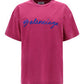 Logo Medium Fit T-Shirt - Pink