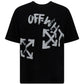 Paint Script Over Skate S/S Tee - Black