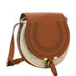 Small Marcie Cross-Body Basket - Brown