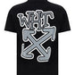 Logo Print Arrow T-Shirt - Black