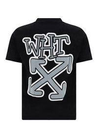 Logo Print Arrow T-Shirt - Black