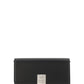 4g Wallet in Box Leather With Chain - Black.