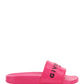 Flat Sandals - Neon Pink