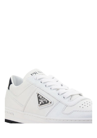 Leather Sneakers - White