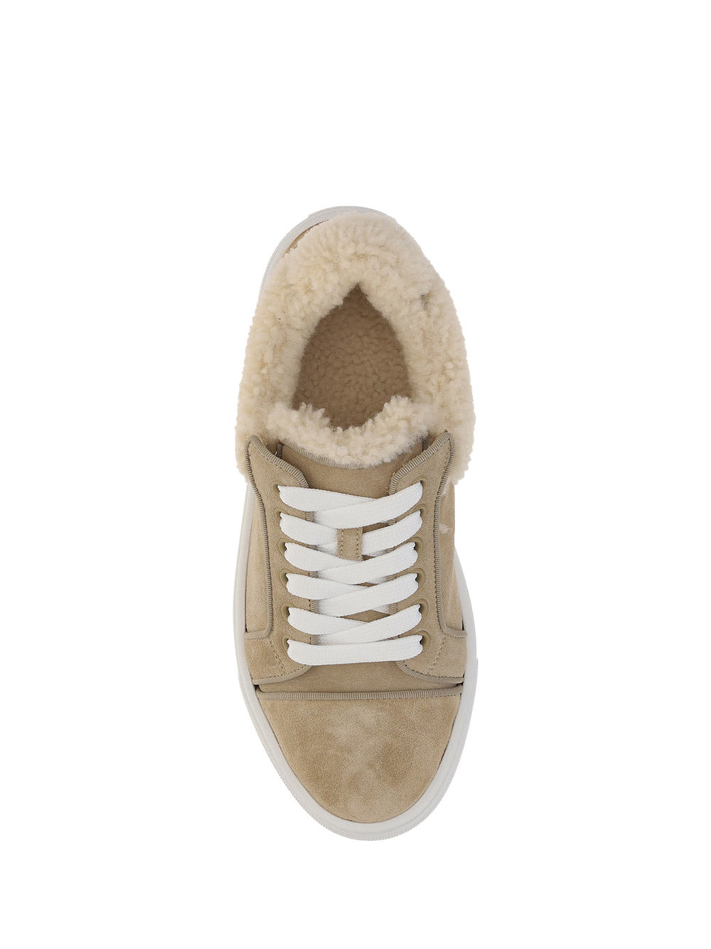 Fun Vieirissima Suede Sneakers - Beige
