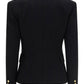Grain de Poudre Double-Breasted Jacket - Black