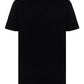 Eco-designed Cotton T-shirt With Logo Print - Black