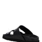 Logo Sandals - Black